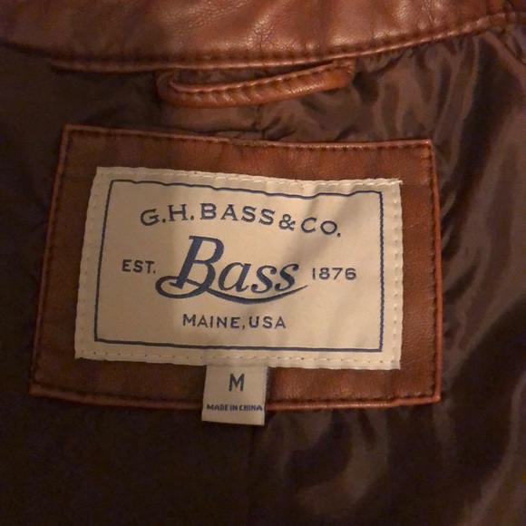 Brown leather jacket - Picture 2 of 2